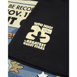 The Simpsons Short Sleeved T-Shirt (Mens Black) - Small