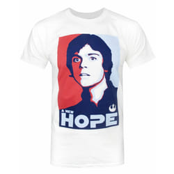 Star Wars Short Sleeved T-Shirt (Mens White) - Medium