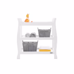 Obaby Stamford Sleigh Open Changing Unit, White