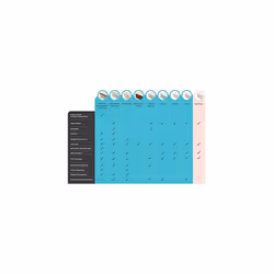 Obaby Eco Foam Cot Mattress, Cot Bed - 140 x 70 x 7.5 cm
