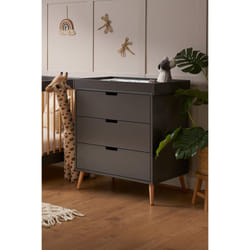 Obaby Maya Changing Unit - Slate with Natural