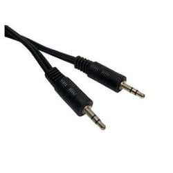 Cables Direct 3m 3.5mm audio cable Black