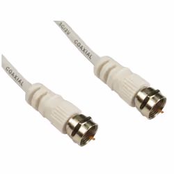 Cables Direct F type connector cable is a coaxial cable primarily used for connecting satellite systems and cable modems.- F ...