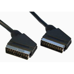 Cables Direct 2SS-05 SCART cable 5 m SCART (21-pin) Black
