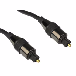 TOSLINK or Optical Cable is a fiber optic connection system. Most commonly used with audio equipment (via a "digital opt ...