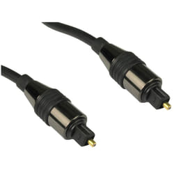 Cables Direct 4OPT-110 audio cable 10 m TOSLINK Black