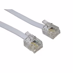 - Modem Cable- RJ-11 to RJ-11- 6P4C- Copper cores