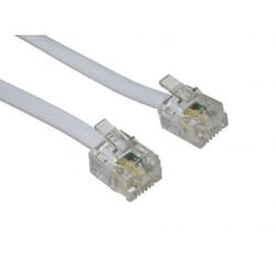 Cables Direct RJ-11. 10m White