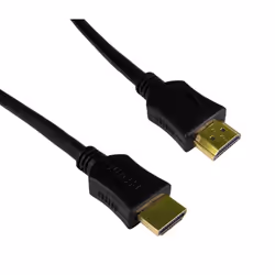 HDMI High Speed with ethernet channel cable.- HDMI v1.4- Supports 3D over HDMI- Supports 4K x 2K Resolution- Audio return cha ...