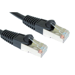 Cables Direct B5ST-303K networking cable Black 3 m Cat5e F/UTP (FTP)
