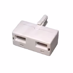 - BT Splitter - 1x BT Plug - 2x BT Sockets - T Shaped Adaptor