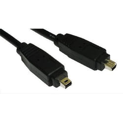Cables Direct CDL-150EE2M FireWire cable 2 m 4-p Black