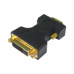 The CDL-DV001REV is the reverse version of the DVI-A to VGA adaptor. it uses the analog signals from the VGA port for use on ...