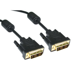 Cables Direct CDL-DV06-10M DVI cable DVI-D Black