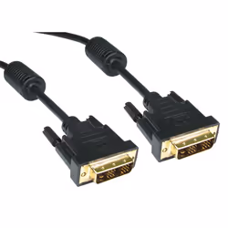 DVI-D Single Link CableThe CDL-DV06-1M is a DVI-D single link one metre cable. DVI-D is for digital use only as it does not c ...