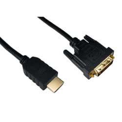 Target 77DVHD-3303 video cable adapter 3 m HDMI Type A (Standard) DVI-D Black