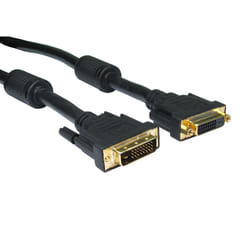 Cables Direct CDL-DVF05 DVI cable 5 m DVI-D Black