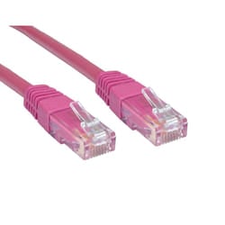 Cables Direct ERT-602P networking cable Pink 2 m Cat6 U/UTP (UTP)