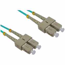 Cables Direct CDL 3MTR SC-SC 50/125OM3 AQUA