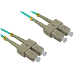 Cables Direct CDL 3MTR SC-SC 50/125OM3  AQUA