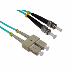 Cables Direct CDL 3MTR ST-SC 50/125OM3 AQUA