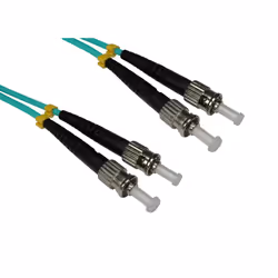 Cables Direct CDL 10MTR ST-ST OM3 50/125 AQUA