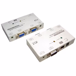 Our range of SVGA CAT5E extenders can be used up to a maximum distance of 150 Mtrs (492ft) away. and support resolution up to ...