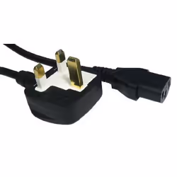 The IEC (C13) to UK mains cable. more commonly know as a kettle lead is used for powering a variety of electrical appliances ...