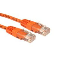 Cables Direct URT-600-HO networking cable Orange 0.25 m Cat5e U/UTP (U