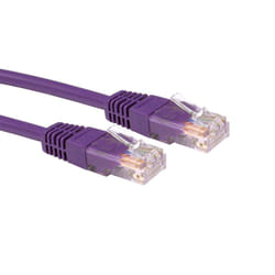 Cables Direct URT-602V networking cable Violet 2 m Cat5e U/UTP (UTP)