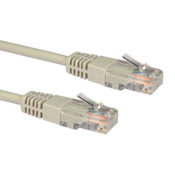 Cables Direct 20m Cat5e networking cable Grey Cat6 U/UTP (UTP)