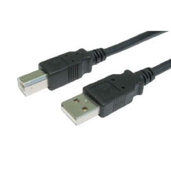 Cables Direct USB2-102K USB cable USB 2.0 2 m USB A USB B Black