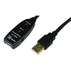 Cables Direct 30m USB 2.0 A/A USB cable USB A Black