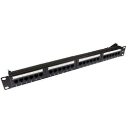 Cables Direct 24 port Cat5e patch panel 1U