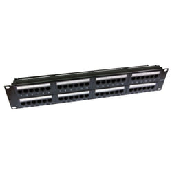 Cables Direct 48 port Cat5e patch panel 2U