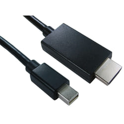 Cables Direct Mini DisplayPort - HDMI. 1m Black