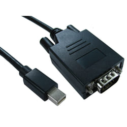 Cables Direct Mini Display Port - VGA.1m Mini DisplayPort VGA (D-Sub)