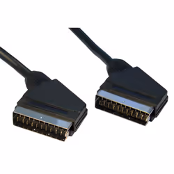 Our SCART to SCART cables are Bi-directional and constructed with all 21 pins connected.