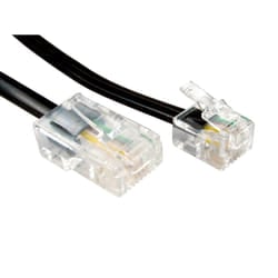 Cables Direct RJ11/RJ45 20m Black