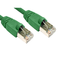 Cables Direct Cat6. 15m. FTP networking cable Green F/UTP (FTP)