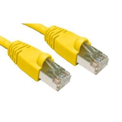 Cables Direct Cat6. 20m. FTP networking cable Yellow F/UTP (FTP)