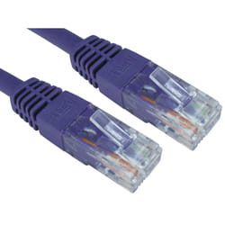 Cables Direct UTP Cat6 7m networking cable Violet U/UTP (UTP)