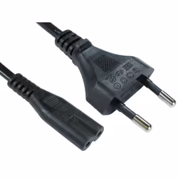 The C7 to European mains cable. more commonly know as a figure 8 lead is used for powering some low powered appliances such a ...