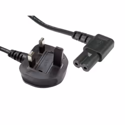 UK to Figure 8 (C7) Mains Lead The C7 to UK mains cable. more commonly know as a figure 8 lead is used for powering some low ...