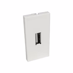 The AV-MODUSBA module has a precut slot to fit the USB2.0 stub perfectly. it can be used with faceplates designed to fit 50mm ...