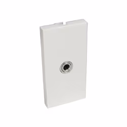 The AV-MOD3TRS module has a precut slot to fit the 3.5mm stereo stub perfectly. it can be used with faceplates designed to fi ...