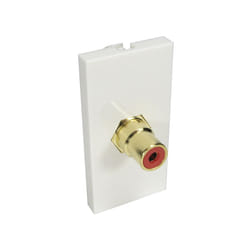 Cables Direct AV-MOD1RCARD socket-outlet RCA White