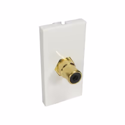 The AV-MOD1RCABK module is a 50mm x 25mm clip in Module. the RCA Connector is a coupler allowing you to connect a standard ma ...