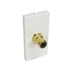Cables Direct V-MOD1RCABK socket-outlet RCA White