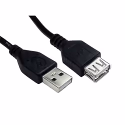 A USB 2.0 extension cable for extending your USB devices up to a distance of 5mtrs.